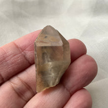 Load image into Gallery viewer, Golden Quartz with Brookite and Silver Rutile