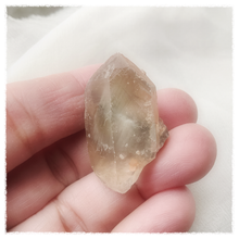 Load image into Gallery viewer, Golden Quartz with Brookite and Silver Rutile