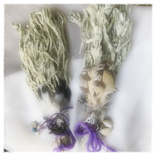 Load image into Gallery viewer, Wild Prairie Sage Smudge Decorated Bundles