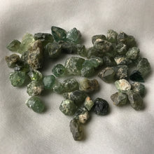 Load image into Gallery viewer, Raw Green Garnet Crystals