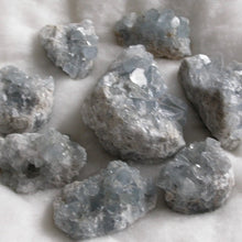 Load image into Gallery viewer, Celestite Crystal Clusters - Song of Stones
