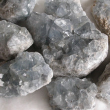Load image into Gallery viewer, Celestite Crystal Clusters - Song of Stones