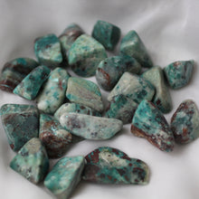 Load image into Gallery viewer, Chrysocolla Tumbles - Song of Stones