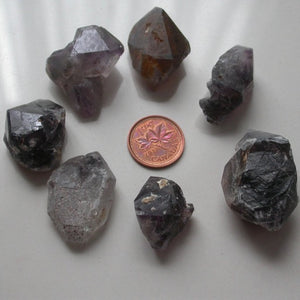 Double Terminated Amethyst Crystals - Song of Stones