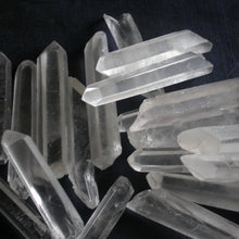 Load image into Gallery viewer, Singing Laser Wand Quartz Crystal Matched Pair - Song of Stones