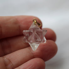 Load image into Gallery viewer, Quartz Merkabah Pendant