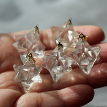 Load image into Gallery viewer, Quartz Merkabah Pendant