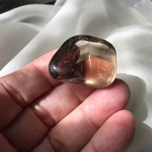 Load image into Gallery viewer, Natural Ouro Verde Metamorphosis Quartz tumble