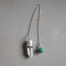 Load image into Gallery viewer, Handmade Pearl Pendulum - Song of Stones