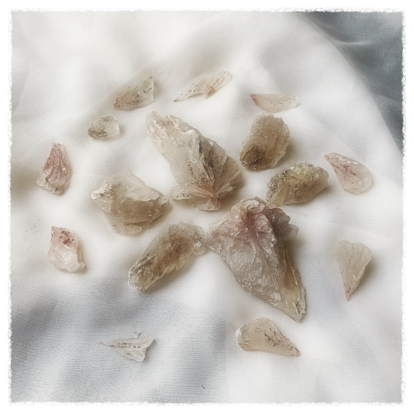 What happens when crystals break