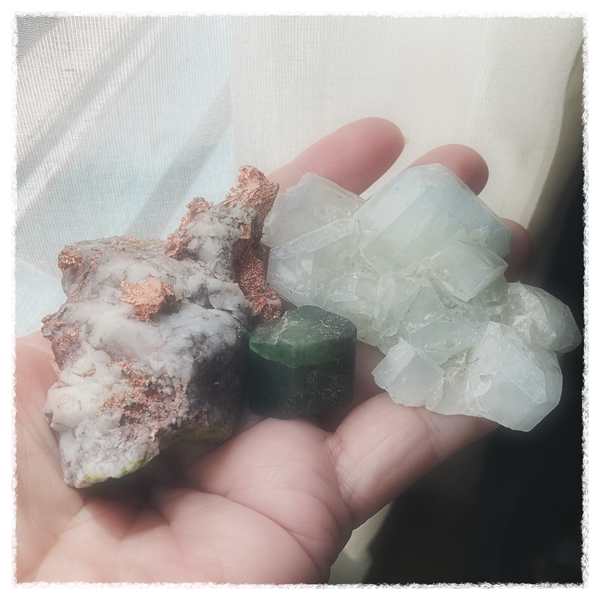 A crystal hidden within a crystal
