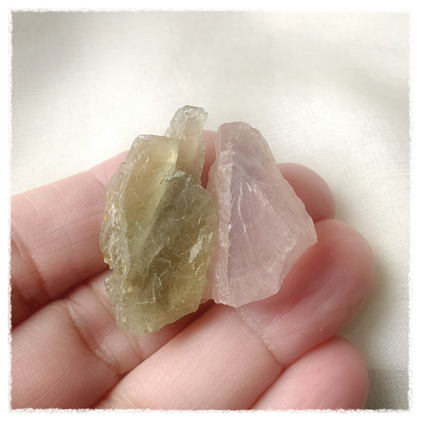 Misty Heart Duet: crystals in the frequency of love