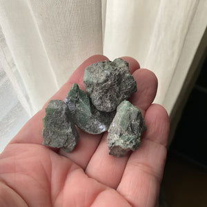 Raw Emeralds