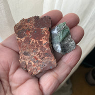 Copper and Emerald duet 1