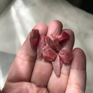 Raw Rhodonite Crystals