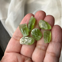 Load image into Gallery viewer, Raw Peridot Crystals