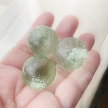 Load image into Gallery viewer, Baby Blue Obsidian Spheres