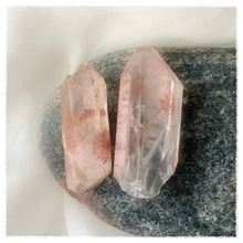 Load image into Gallery viewer, Red STar Quartz Crystal Twins