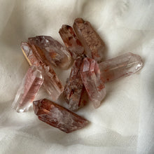 Load image into Gallery viewer, Red STar Quartz Crystal Twins