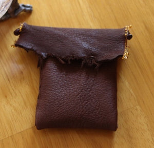 Handcrafted Leather Pouch 101509 - Song of Stones