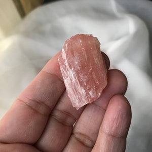 Raw Rose Pink Calcite