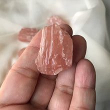 Load image into Gallery viewer, Raw Rose Pink Calcite