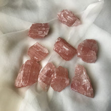 Load image into Gallery viewer, Raw Rose Pink Calcite