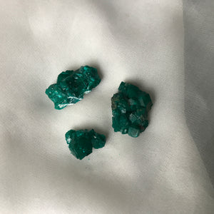 Emerald Green Dioptase Crystals
