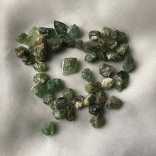 Load image into Gallery viewer, Raw Green Garnet Crystals