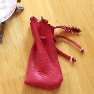 Handcrafted Leather Pouch 101506 - Song of Stones