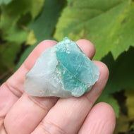 Ajoite in Quartz - Song of Stones