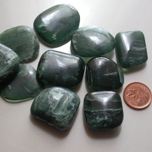 Antigorite Jade Tumbles - Song of Stones
