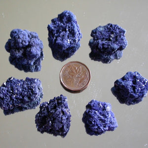 Azurite Crystals - Song of Stones