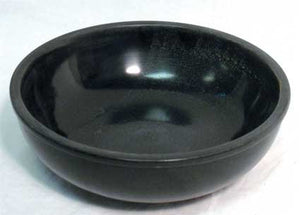 Black Marble Scrying Bowl - Song of Stones