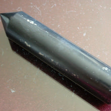 Load image into Gallery viewer, Black Jade Wand with flecks of Golden Pyrite - Song of Stones
