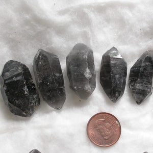 Black Tibetan Quartz Crystals - Song of Stones
