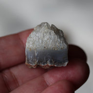 Blue Agate with Quartz from Nova Scotia