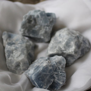 Blue Calcite - Song of Stones