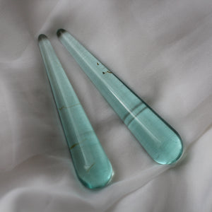 Natural Blue Obsidian Wand - Song of Stones