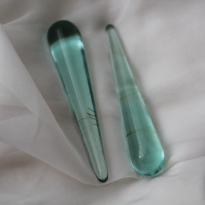 Natural Blue Obsidian Wand - Song of Stones