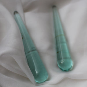 Natural Blue Obsidian Wand - Song of Stones