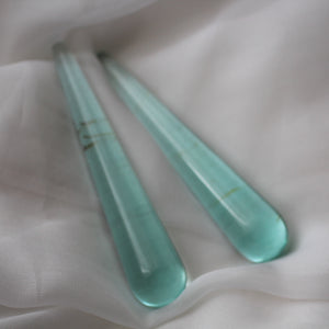 Natural Blue Obsidian Wand - Song of Stones