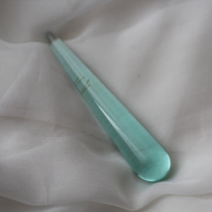 Natural Blue Obsidian Wand - Song of Stones