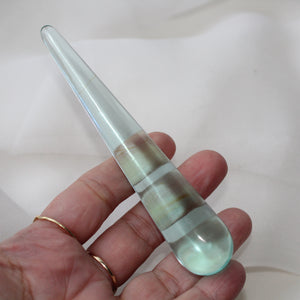 Natural Blue Obsidian Wand - Song of Stones