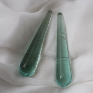 Natural Blue Obsidian Wand - Song of Stones