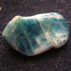 Blue Apatite Tumbles - Song of Stones