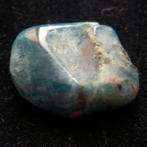 Blue Apatite Tumbles - Song of Stones