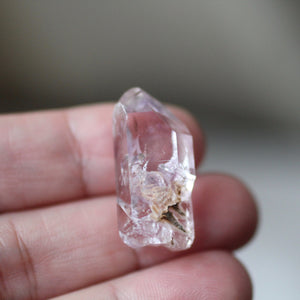 Lesea Brandberg Amethyst Bubble Crystal - Song of Stones