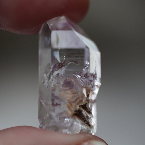 Lesea Brandberg Amethyst Bubble Crystal - Song of Stones