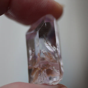 Lesea Brandberg Amethyst Bubble Crystal - Song of Stones